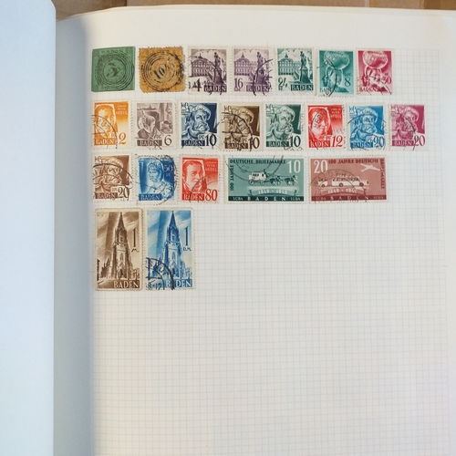 136 - Europe - Albania onwards on approx 100 pages in a Devon Album.