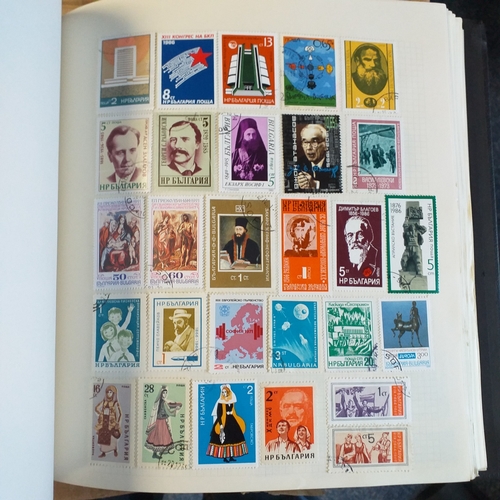 136 - Europe - Albania onwards on approx 100 pages in a Devon Album.