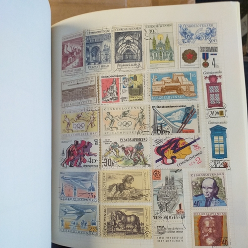 136 - Europe - Albania onwards on approx 100 pages in a Devon Album.