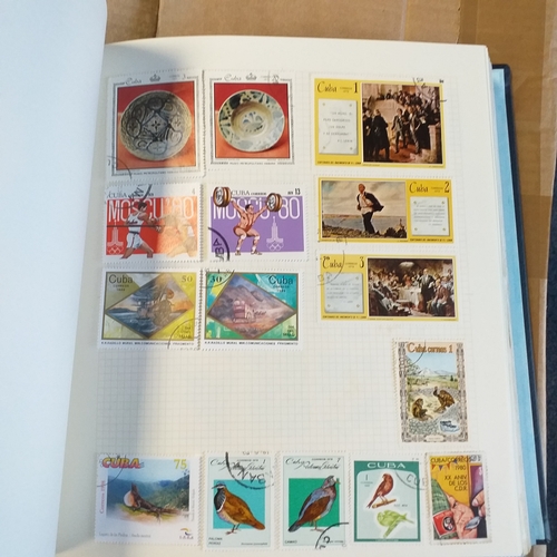 137 - North and South Americas on approx 100 pages in a Devon Album.