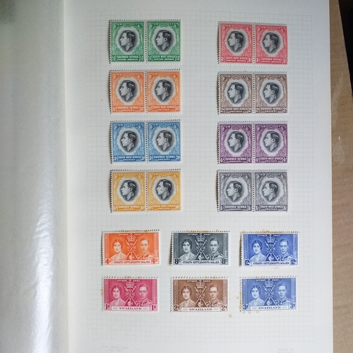 139 - Omnibus - 1937 Coronation - Mint collection on 10 album pages,apart from the Newfoundland set (14) l... 