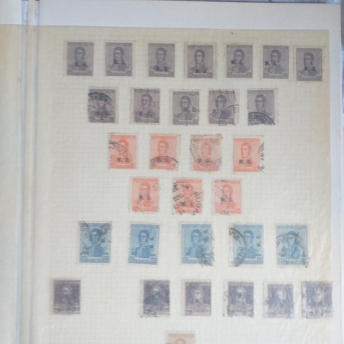 158 - Argentina collection on 30+ sheets mint and used from early to late 1920's with overprints and surch... 