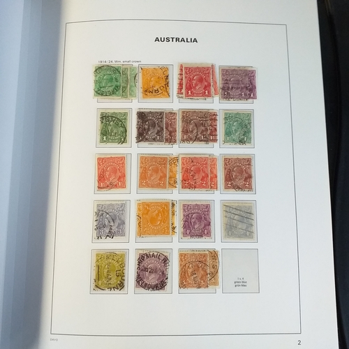 164 - Quality DAVO pre-printed album 1913-1985 in superb condition approx three quarters full, good repres... 