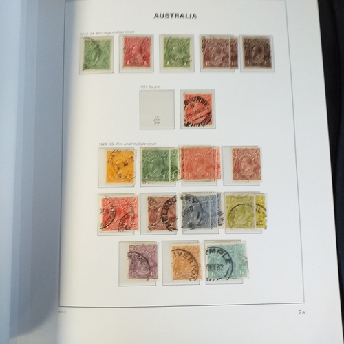 164 - Quality DAVO pre-printed album 1913-1985 in superb condition approx three quarters full, good repres... 