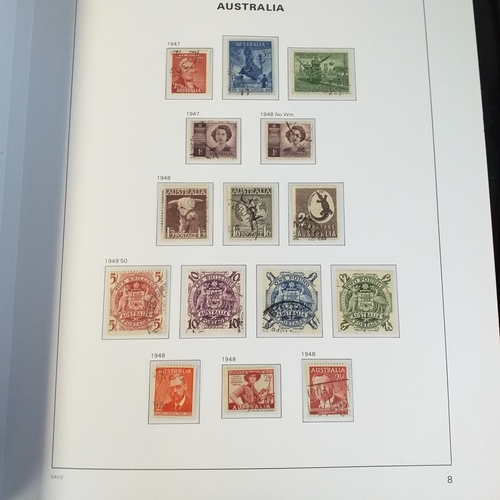 164 - Quality DAVO pre-printed album 1913-1985 in superb condition approx three quarters full, good repres... 