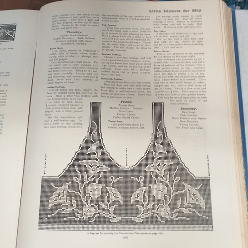 57 - Girls Own' Annuals, Vol 40 (XL) and 42 (XLII), 1919 & 1921 edited by Flora Klickman, monthly copies ... 