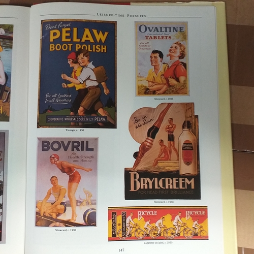 58 - Rule Britannia' lovely book on advertising ephemera with an Imperial theme.  Profusely illustrated w... 