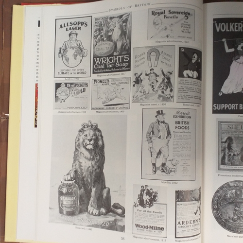 58 - Rule Britannia' lovely book on advertising ephemera with an Imperial theme.  Profusely illustrated w... 