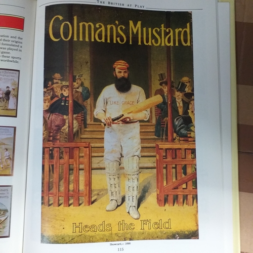 58 - Rule Britannia' lovely book on advertising ephemera with an Imperial theme.  Profusely illustrated w... 