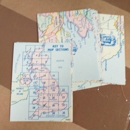 69 - TradeCards - 9 different part sets in leaves VG/Exc condition Cat Val 225