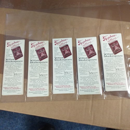 69 - TradeCards - 9 different part sets in leaves VG/Exc condition Cat Val 225