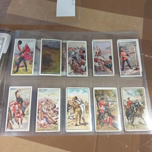 70 - Selection of scarcer Military odds in leaves, including 3 Taddy Victoria Cross heroes (Cat 80 each)