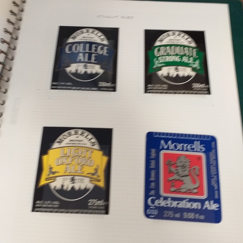 82 - Collection of Britsh Beer Bottle labels 1960's-1980's.  330 labels, most in VG/Exc condition, some m... 