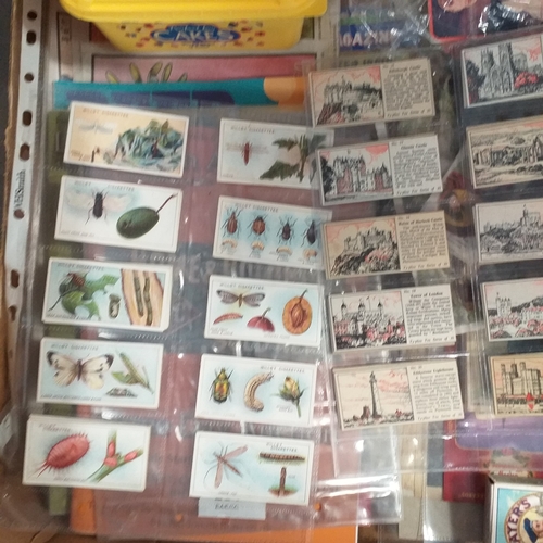 84 - Box of assorted ephemera: cards, postcards, catalogues, magazines etc.