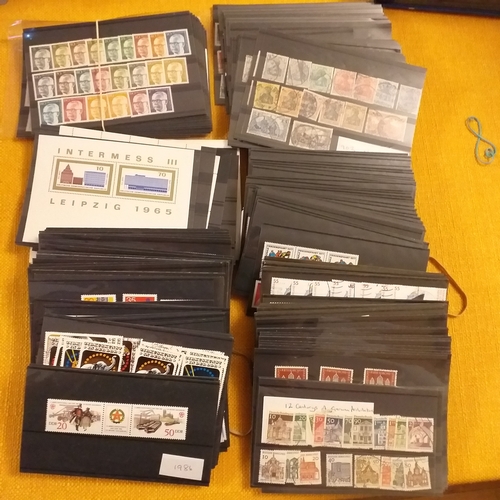 35 - Box containing a large accumulation of Germany related material - large stock book with issues from ... 