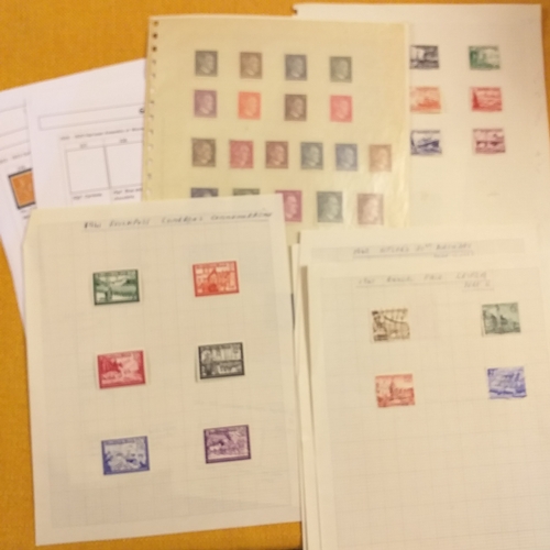 35 - Box containing a large accumulation of Germany related material - large stock book with issues from ... 