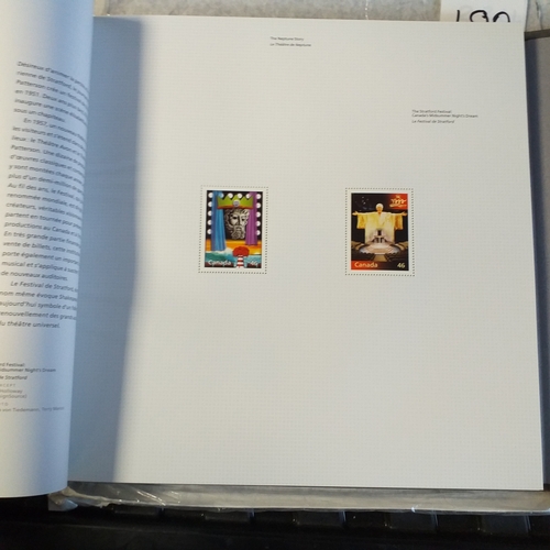 178 - Canada - Millennium Special Edition Book and Mint stamp set.