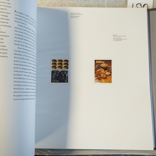 178 - Canada - Millennium Special Edition Book and Mint stamp set.