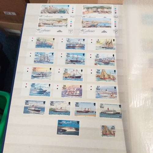 120 - Small Thematic collection in a blue 8 page/16 side stockbook, mostly GB/Regionals depicting marine r... 