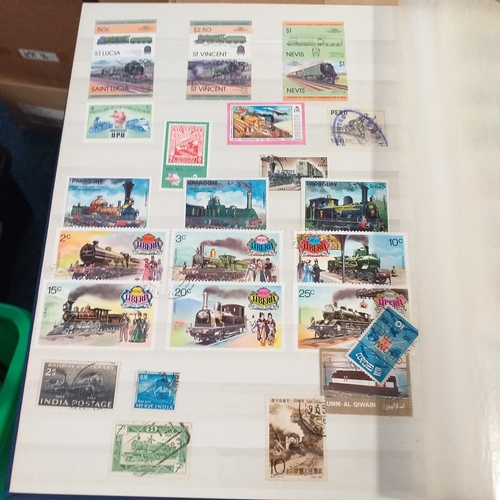 120 - Small Thematic collection in a blue 8 page/16 side stockbook, mostly GB/Regionals depicting marine r... 