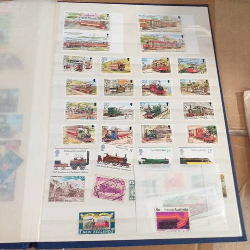120 - Small Thematic collection in a blue 8 page/16 side stockbook, mostly GB/Regionals depicting marine r... 