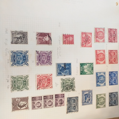 163 - Australia collection - 1911-1979 mint & used,on album pages,(including a small selection of states w... 