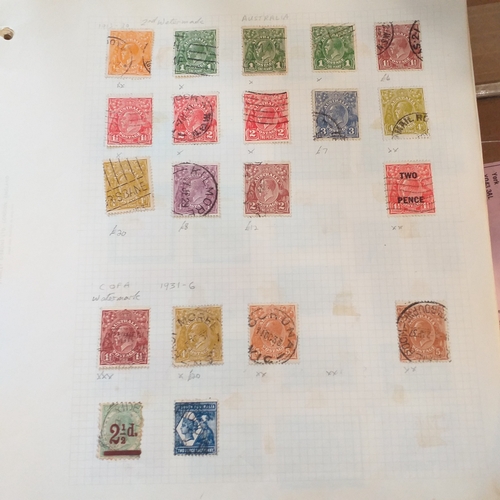 163 - Australia collection - 1911-1979 mint & used,on album pages,(including a small selection of states w... 