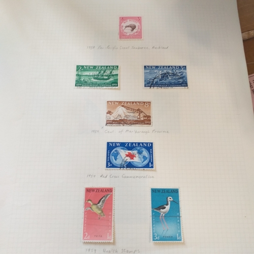 261 - New Zealand mint & used collection - 1882-1971 on album pages, 1972-2005 in a WH Smith Collecta Seri... 