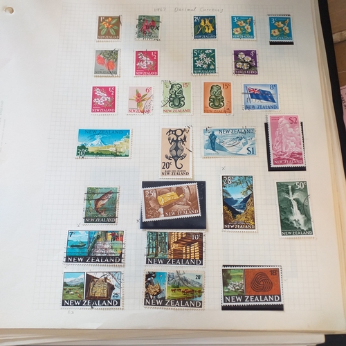 261 - New Zealand mint & used collection - 1882-1971 on album pages, 1972-2005 in a WH Smith Collecta Seri... 