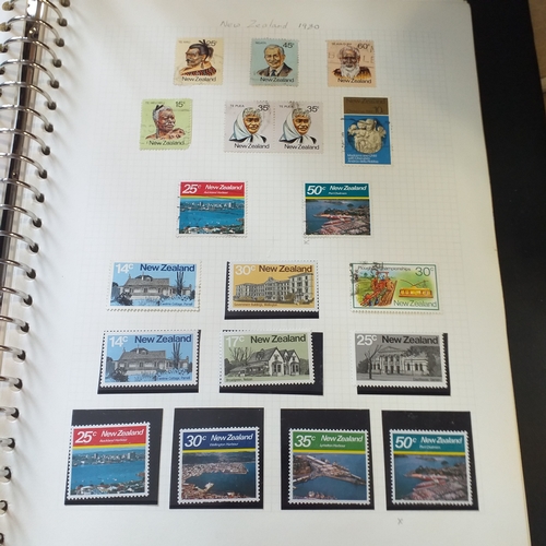 261 - New Zealand mint & used collection - 1882-1971 on album pages, 1972-2005 in a WH Smith Collecta Seri... 