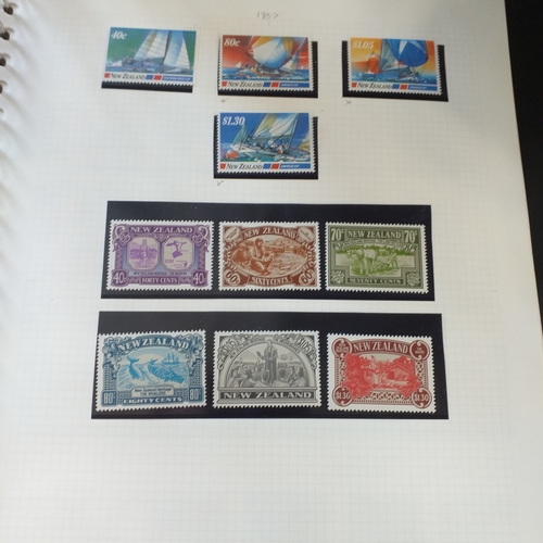 261 - New Zealand mint & used collection - 1882-1971 on album pages, 1972-2005 in a WH Smith Collecta Seri... 