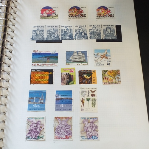 261 - New Zealand mint & used collection - 1882-1971 on album pages, 1972-2005 in a WH Smith Collecta Seri... 