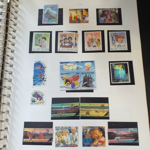 261 - New Zealand mint & used collection - 1882-1971 on album pages, 1972-2005 in a WH Smith Collecta Seri... 