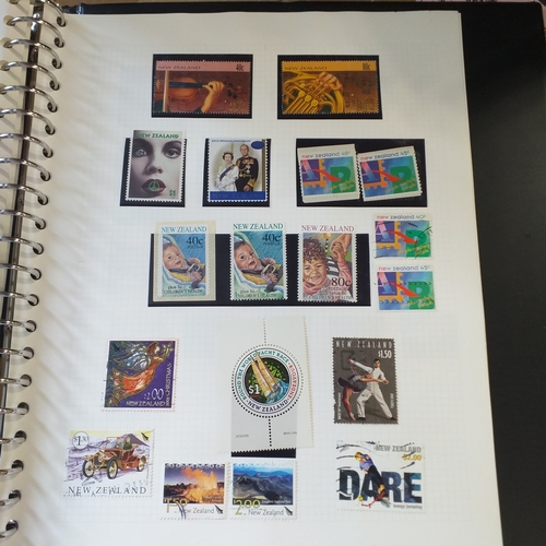 261 - New Zealand mint & used collection - 1882-1971 on album pages, 1972-2005 in a WH Smith Collecta Seri... 
