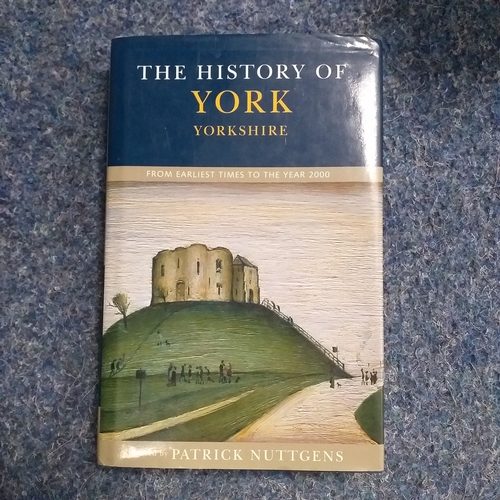 63 - Book - 'The History of York' E G Nuttgens,  Blackthorn Press 2001