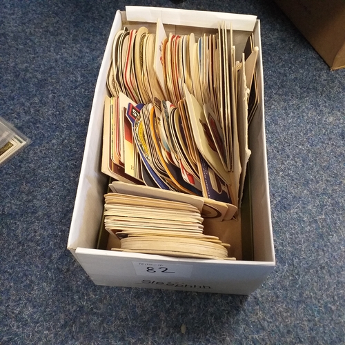 85 - Beer mats - 160 mostly foreign (mostly Belgian) - in excellent condition
