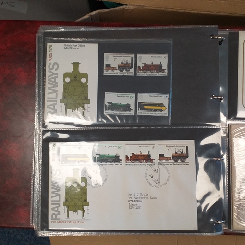 108 - GB FDC and presentation pack collection 1971 to 1990 in 13 Kestrel cover albums, includes Machin iss... 