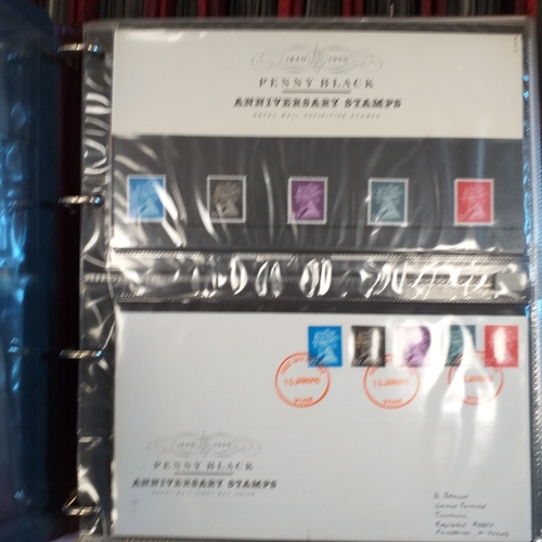 108 - GB FDC and presentation pack collection 1971 to 1990 in 13 Kestrel cover albums, includes Machin iss... 