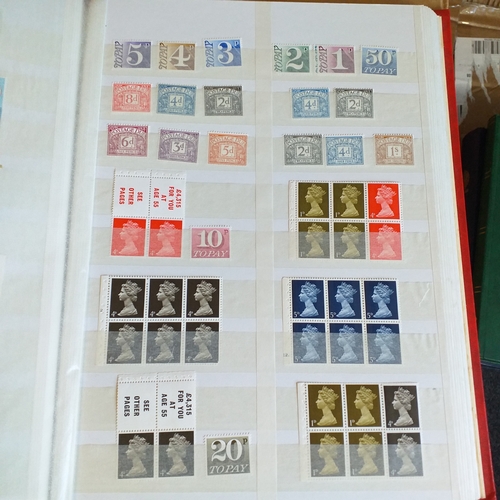 143 - Red Lighthouse 24 page/48 sides stockbook with mostly un-mounted mint selections.  Mostly Pacific/Ca... 