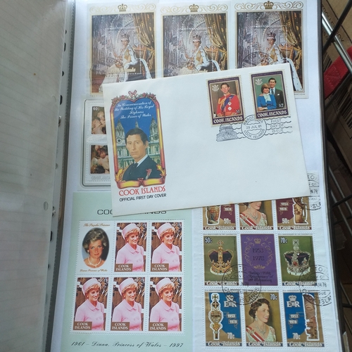 144 - World mint/used collection from early in a 2 ring Lever Arch File.  Selection of 'C' countries Congo... 