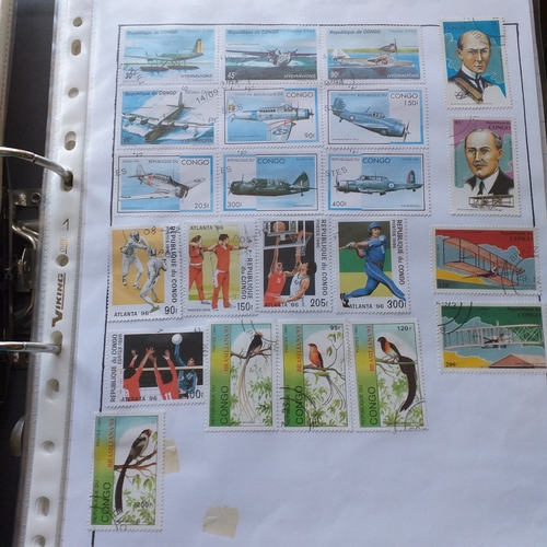 144 - World mint/used collection from early in a 2 ring Lever Arch File.  Selection of 'C' countries Congo... 