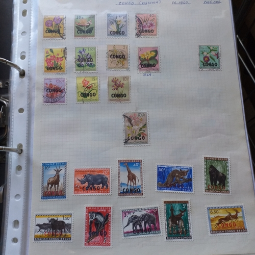 144 - World mint/used collection from early in a 2 ring Lever Arch File.  Selection of 'C' countries Congo... 