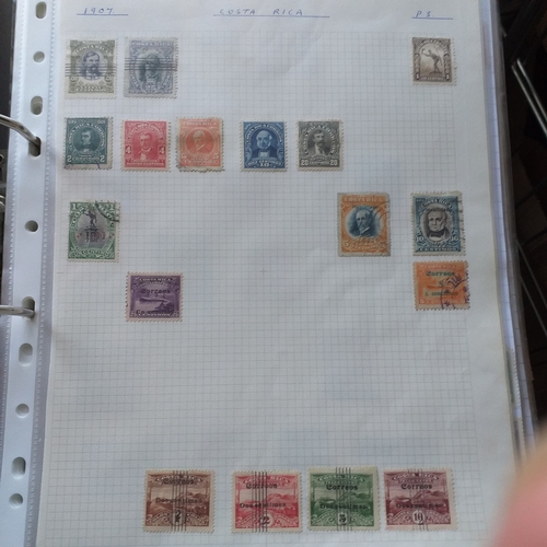 144 - World mint/used collection from early in a 2 ring Lever Arch File.  Selection of 'C' countries Congo... 