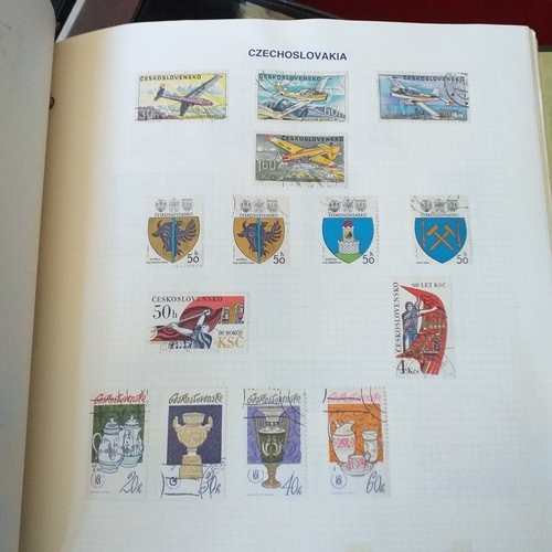 145 - Green SG Devon album with Countries 'C-E' with the bulk of the album being Czechoslavakia, first cou... 