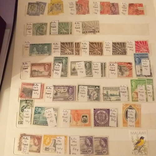 148 - Commonwealth Countries A-R: in one large and two small stock books sorted by country; mint and used;... 