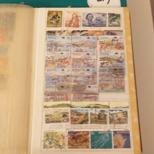 148 - Commonwealth Countries A-R: in one large and two small stock books sorted by country; mint and used;... 