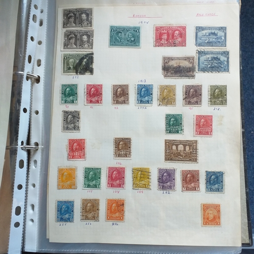 181 - Canada, mint & (mostly) used collection in an A4 Lever Arch file from 1897 to 2010. Issues are sparc... 