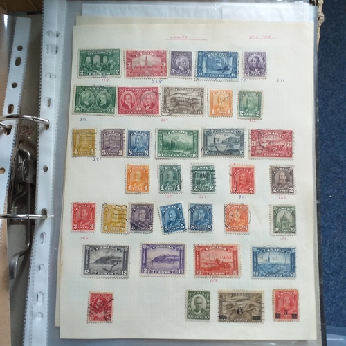 181 - Canada, mint & (mostly) used collection in an A4 Lever Arch file from 1897 to 2010. Issues are sparc... 