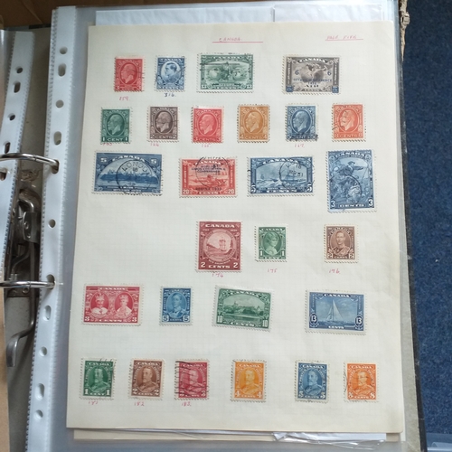 181 - Canada, mint & (mostly) used collection in an A4 Lever Arch file from 1897 to 2010. Issues are sparc... 