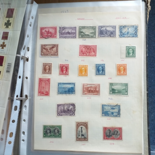 181 - Canada, mint & (mostly) used collection in an A4 Lever Arch file from 1897 to 2010. Issues are sparc... 